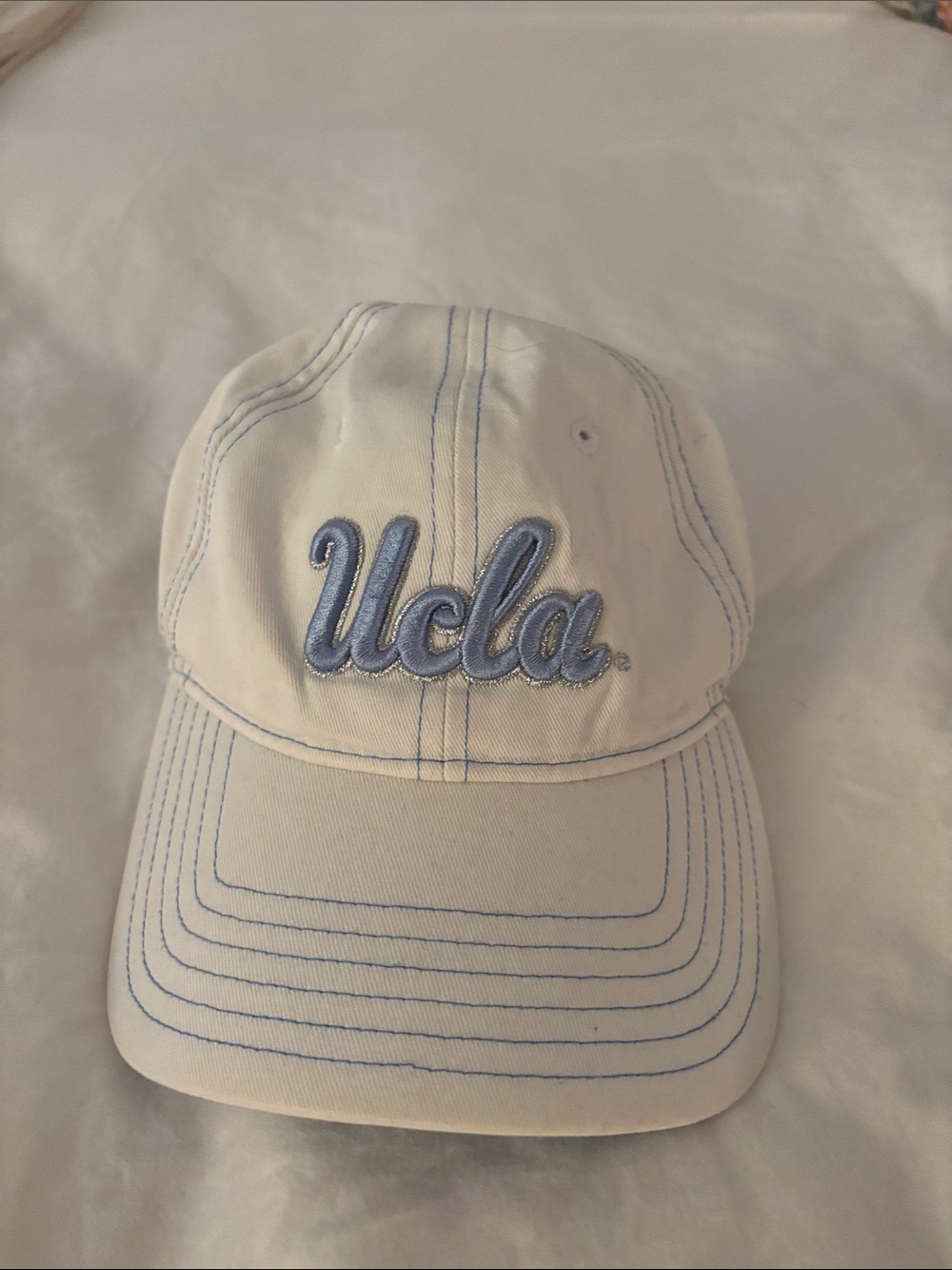 O'Neill UCLA White Baseball Cap with Light Blue Embroidery